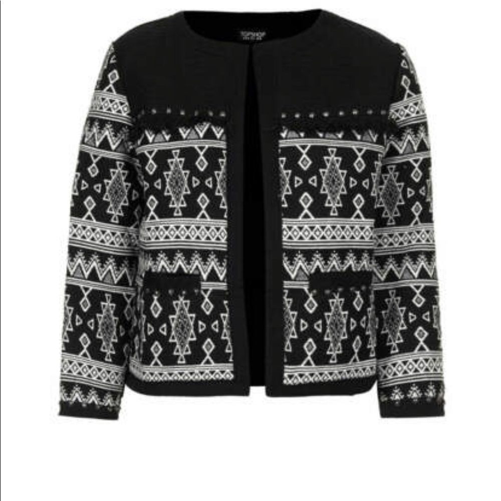Topshop Aztec jacket